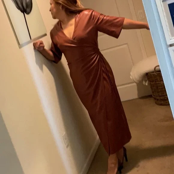 Nanushka HELISA BRICK VEGAN LEATHER - Picture 13 of 16